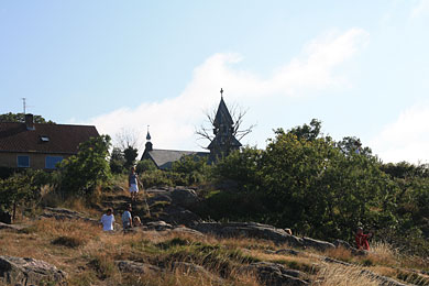 Gudhjem - widok od strony nabrzeża