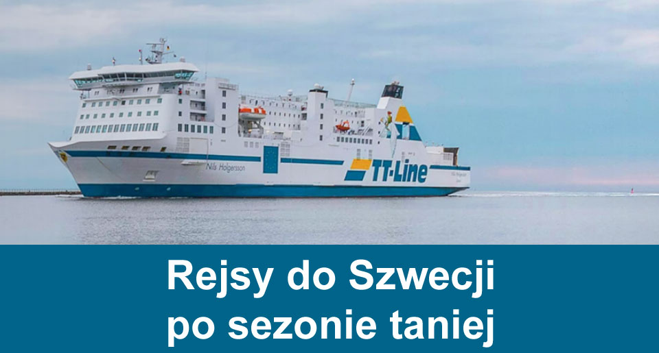 Rejsy do Szwecji po sezonie taniej