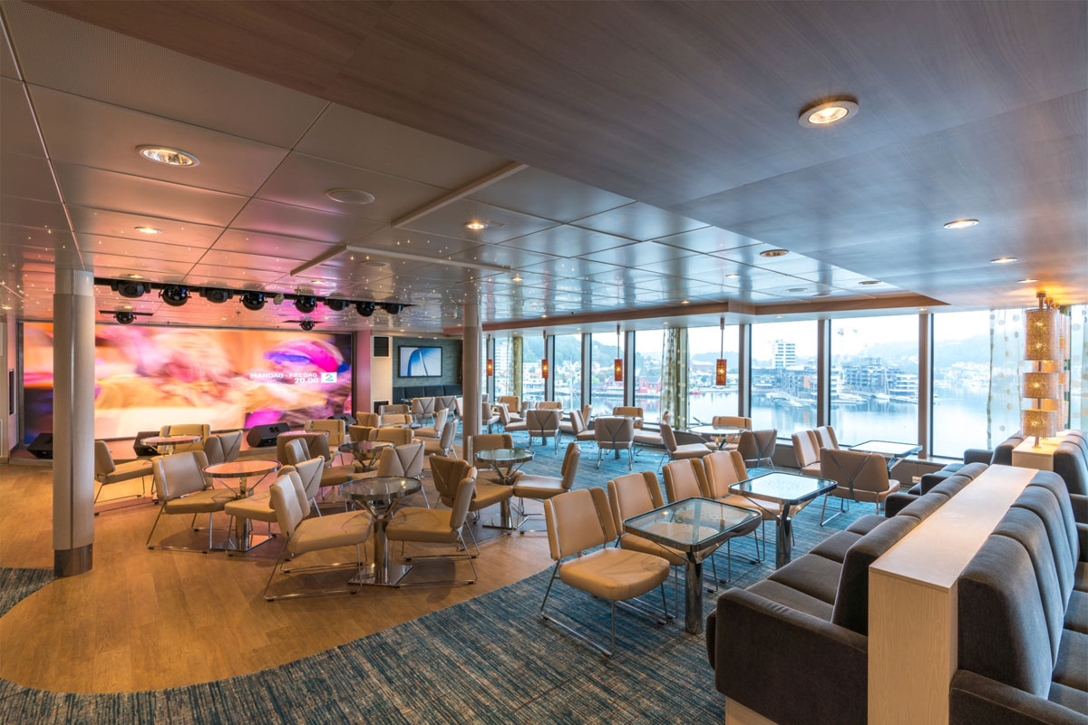 Prom do Norwegii – pokład