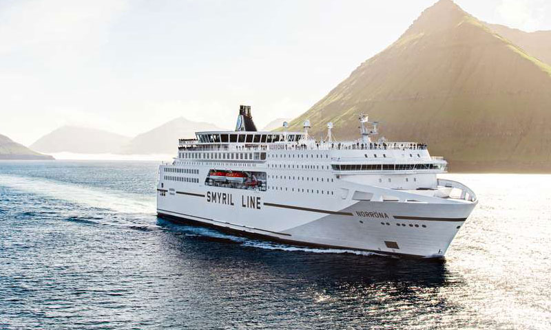 Prom z Norwegii przez Hirtshals