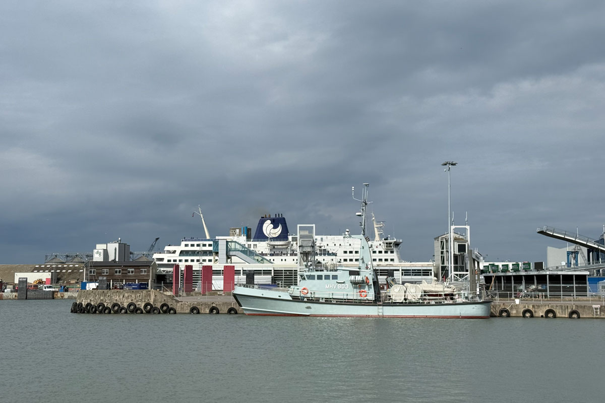 Port Sassnitz — prom na Bornholm