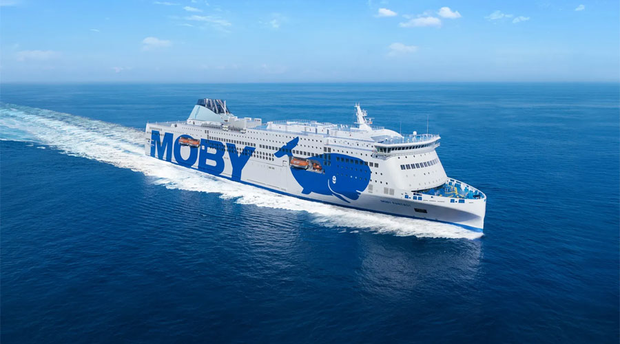 Nowoczesne promy Moby Lines