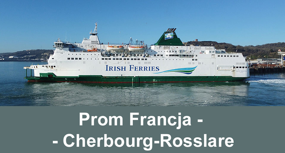 Prom Francja - Cherbourg-Rosslare