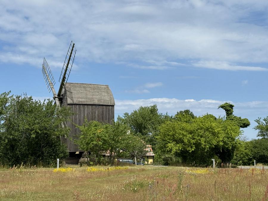 Wiatrak na Bornholmie